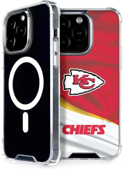 Skinit Phone Case Compatible with MagSafe iPhone 13 Pro - Officially Licensed NFL Kansas City Chiefs Design