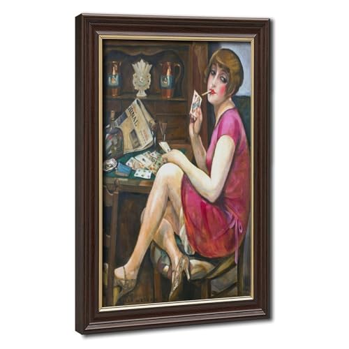 Poster Hjerterdame Gerda Wegener cadre suspendu idee cadeau art