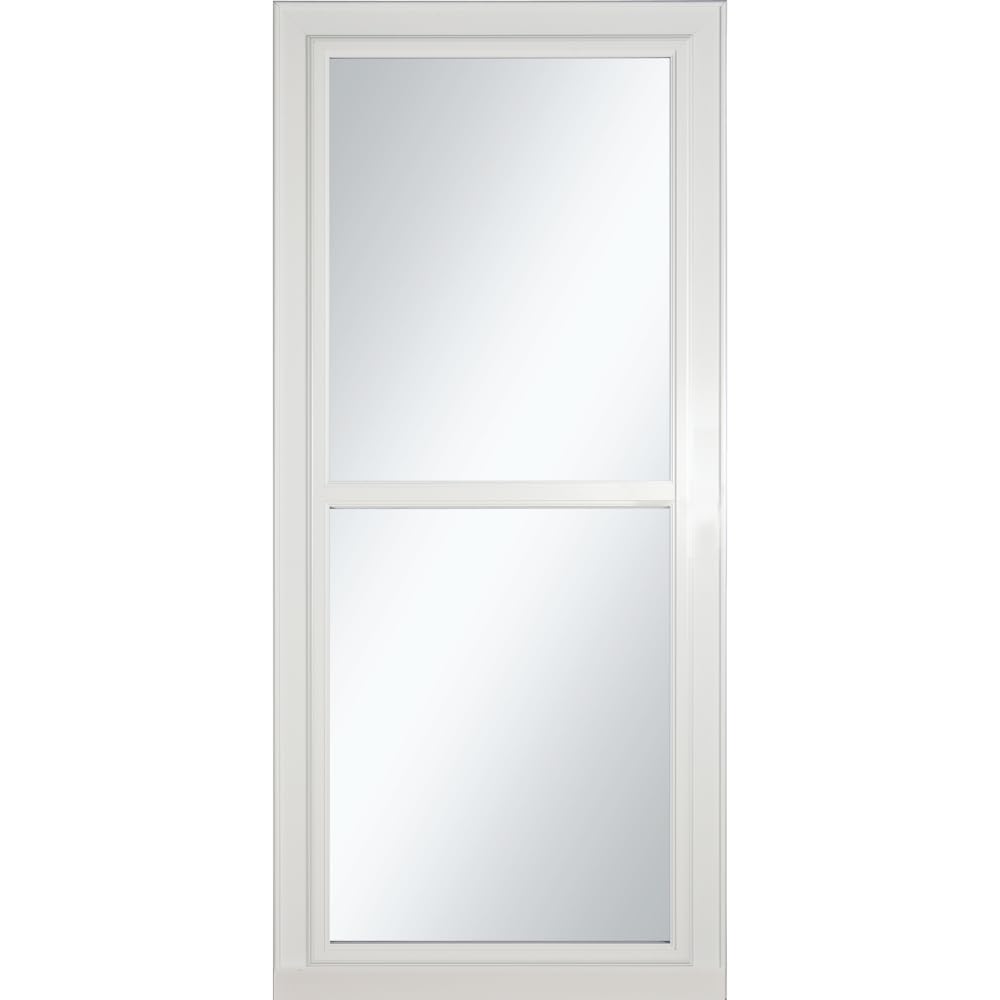 Condition photo showing New/Like New for larson 80 split fullview white 30-in. storm door