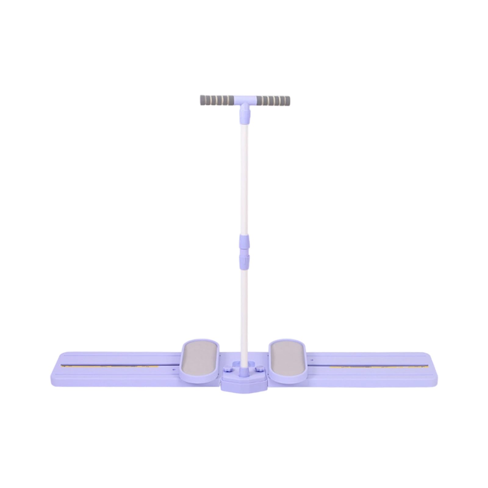 Entraîneur de ski pliable pour la maison, la salle de sport, renforcement des hanches et du bassin avec poignée, base antidérapante, machine de fitness silencieuse