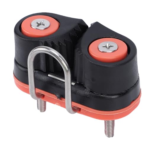 Qcwwy Taquet à Came à Roulement Billes, Matériau ABS Léger pour Kayaks Voile, doté d'un Dégagement Rapide et d'une Résistance aux Rayures pour Un Réglage Facile de la Ligne