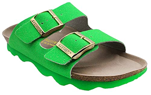 Genuins Sandali Hawaii Neon Glitter Green G100967 39