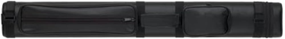 ACTION AC22 Tube Style Hard Vinyl Cue Case, 2x2 Pool Stick Billiards Traveling Cue Case for 2 Butts and 2 Shafts