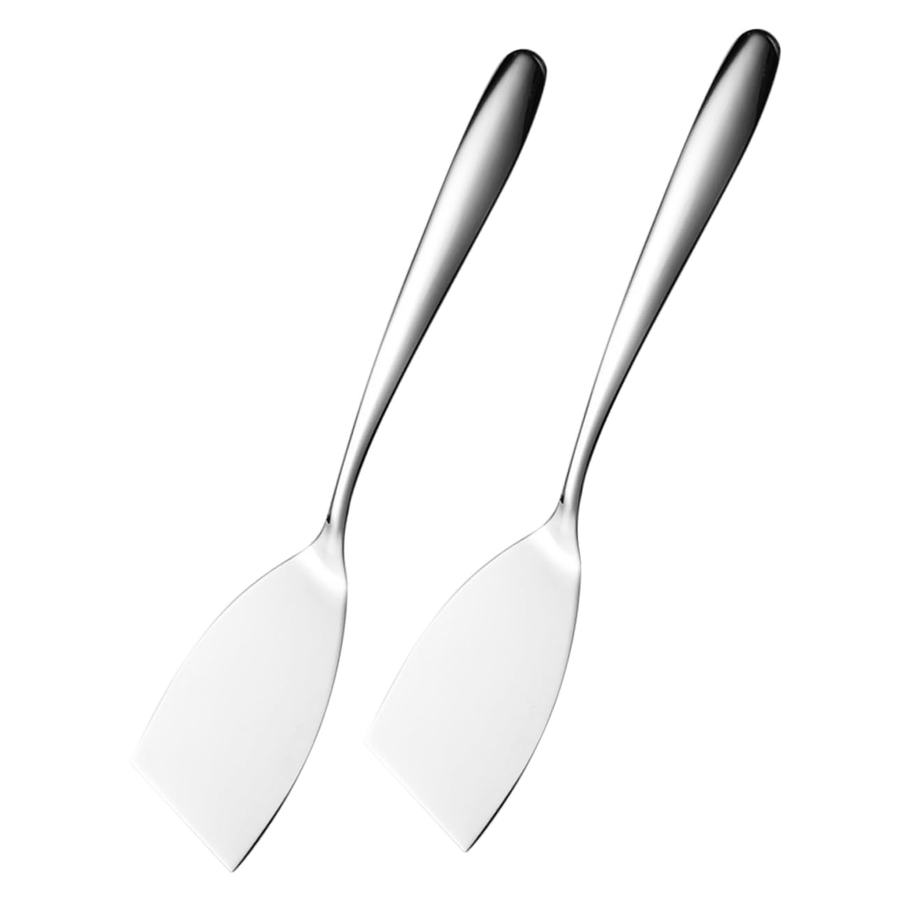 BESTonZON 10pièces Spatules Acier Pour Cuisine Spatules Multifonctions Pour Steak Et Barbecue Ustensiles De Cuisine Résistants Aux Températures