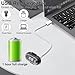 ARefugen 6Pcs Wireless Magnetic Strobe LED Lights with Remote Control, 8 Colors Waterproof Rechargeable Anti-Collision USB Charging, Warning Flashing Lights for Car Bike Motorcycle Camping