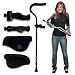 Millennial Medical in-Motion Pro Design High Quality Crutch - Size X-Tall (5'10" - 7'2") | Charcoal Grey - Set of 2