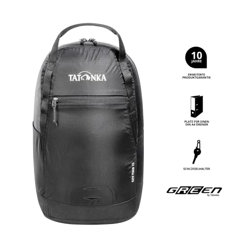 Tatonka Unisex - Adult City Pack 15 Backpack, Black, 15 L - Image 3