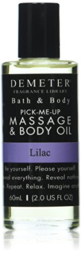 Demeter Massage and Body Oil for Unisex, Lilac, 2 Ounce