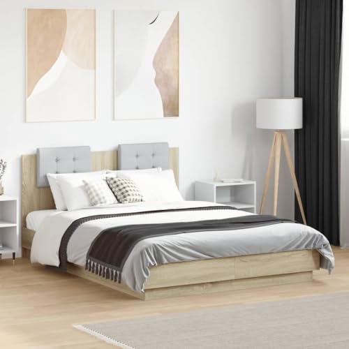 Cabeceros de Cama 135 Gris Marca AJJHUUKI