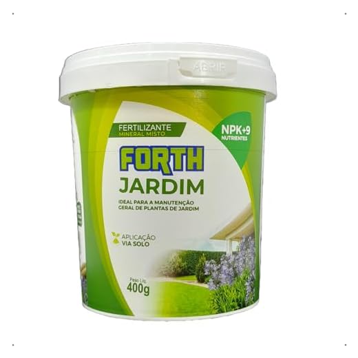 Fertilizante Adubo Forth Jardim 400 Gramas - Balde