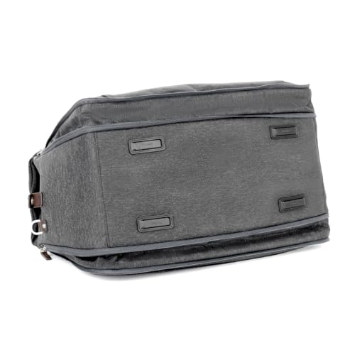 Image of Travelpro Platinum Elite Carry on Soft Travel Duffel Bag, Weekender, Gym Bag, Men and Women, 19 Inch, 49L, Vintage Grey