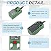 MECCANIXITY 3Pcs SN04-P Inductive Proximity Sensor, DC 6-36V 200mA PNP NO Normally Open Detection Approach Proximity Switch Detector 4mm 3 Wire for Industrial Automation,Green