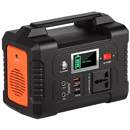 JUZHOUHUI Tragbares Kraftwerk, 40800 mAh Solargenerator, Batterieladegerät, Energieversorgung für den Außenbereich, für Camping, Wandern, Reisen im Freien, Notfallrettung Cover