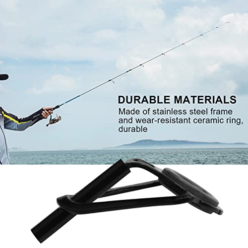 10 Pieces Fishing Rod Tips Replacement Kit Rod Tip Repair Kit Stainless Steel Ceramic Ring Guide Tips Rod Guide Replacement For Freshwater Saltwater Rod #TOP4