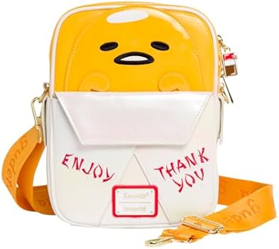 Loungefly Sanrio Gudetama Mini Convertible Backpack Yellow Fashion