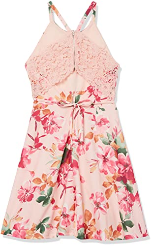 Speechless Girls' Fit & Flare Halter Dress2