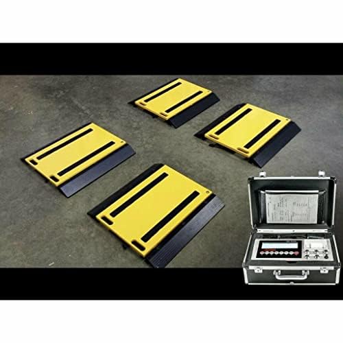 Liberty LS-928-2036 Four (4) Weigh Pads System for Vehicles, Air Craft, Container and Heavy-Duty Axle Truck Scales 20” x 36” | 160.000 lb Capacity