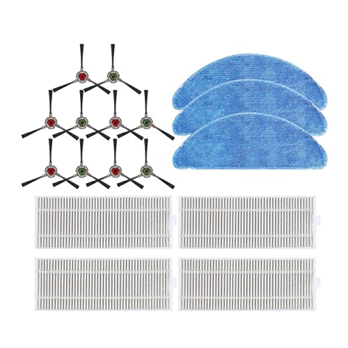 Filter Side Brush Mop Cloth Fit For Yeedi Fit For K650 Fit For Robot Vacuum Cleaner Parts For Hard Floor Carpet Pet Hair Cleaning Home Appliance Vacuum cleaner parts