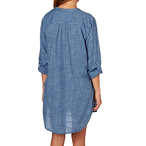 Seafolly Women's Boyfriend Shirt Cover Up, Beach Basics Chambray, Large #TOP1
