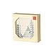 CoasterStone AS4035 Absorbent Stone Coasters, Frank Lloyd Wright “Liberty Covers I”, 4.25