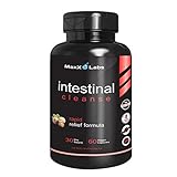 Intestinal Cleanse ★ New ★ Potent Formulation Includes Black Walnut Extract (Juglans Nigra), Ginger Root, FOS, Sweet Potato, Apple Cider Vinegar, Resveratrol and Clove Bud - 60 Veggie Caps