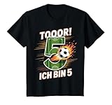 5. Geburtstag Junge Fußball Geschenkidee Tshirts