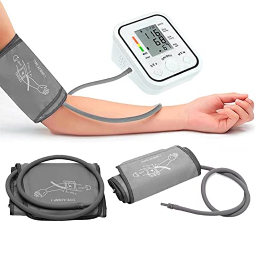 Image of CALANDIS Adult Large Arm Blood Pressure Monitor Cuff Replacements Gray Silver Gray | Blood Pressure Monitoring | Monitoring & Testing | Medical, Mobility & Disability