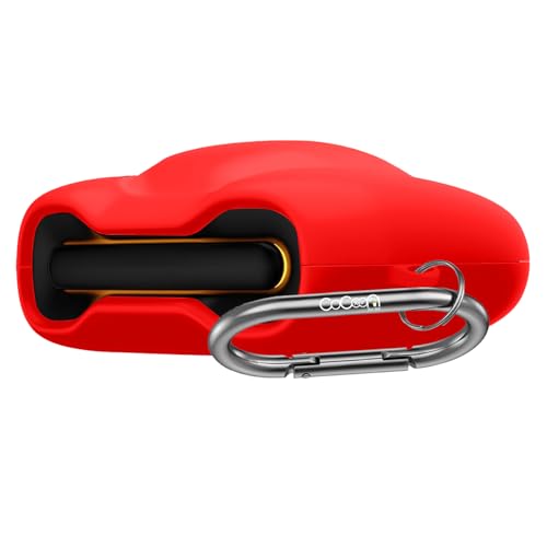 Image of Soft Silicone Case Cover Compatible for GoBoult Audio UFO | GoBoult Astra | GoBoult Mustang Torq (Red)