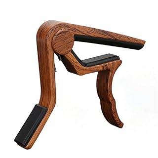 FEIFCWE Guitare Capo Premium Capo for Guitares Électriques Et Classiques Acoustiques Capo De Guitare À Grains en Bois… - Les Beatles, Paul McCartney, John Lennon, RIngo Starr, George Harrison