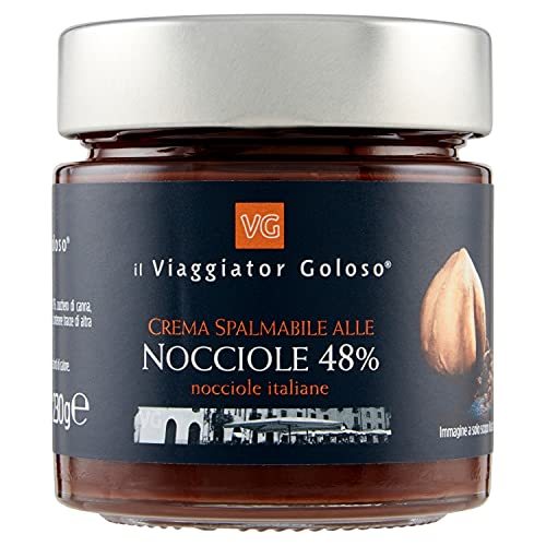 Crema Spalmabile alle Nocciole 48% Il Viaggiator Goloso, 230g