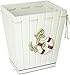 Avanti Linens Life Preservers Ii Waste Basket, Ivory