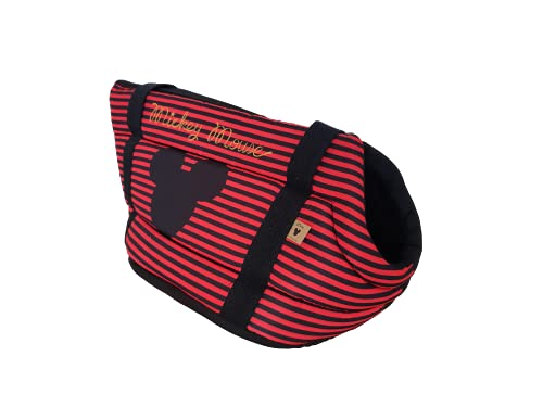 Bolsa Disney Listra Preta Mickey, Fábrica Pet, M