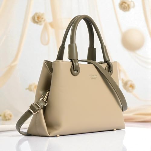Image of EXOTIC Premium Sophisticated Structured Handbag | with Dual Handles | Adjustable Strap | Spacious Compartments (Heritage Charm Collection)