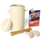 HomeBuddy Ivory Fermentation Crock