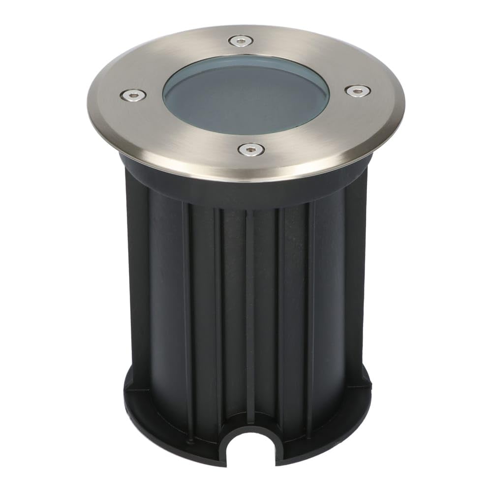 HOFTRONIC Maisy LED Bodeneinbaustrahler Außen – Edelstahl, IP67, GU10 (230V), befahrbar