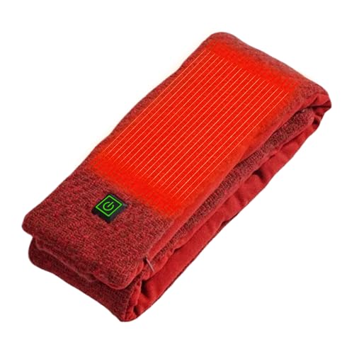 Bufanda Calefactable Para Hombres - Calentador Cuello Eléctrico Lavable Navidad | Bufanda Calefacción Fibra Carbono Ajustable 3 Niveles, Calor Invierno Para Hombres Él Ella Adultos Padre Madre Esposo