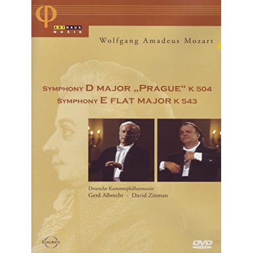 Mozart - Symphony D Major "Prague"/E Flat Major [Alemania] [DVD]