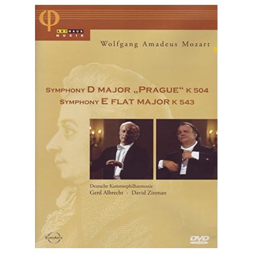 Mozart - Symphony D Major "Prague"/E Flat Major [Alemania] [DVD]