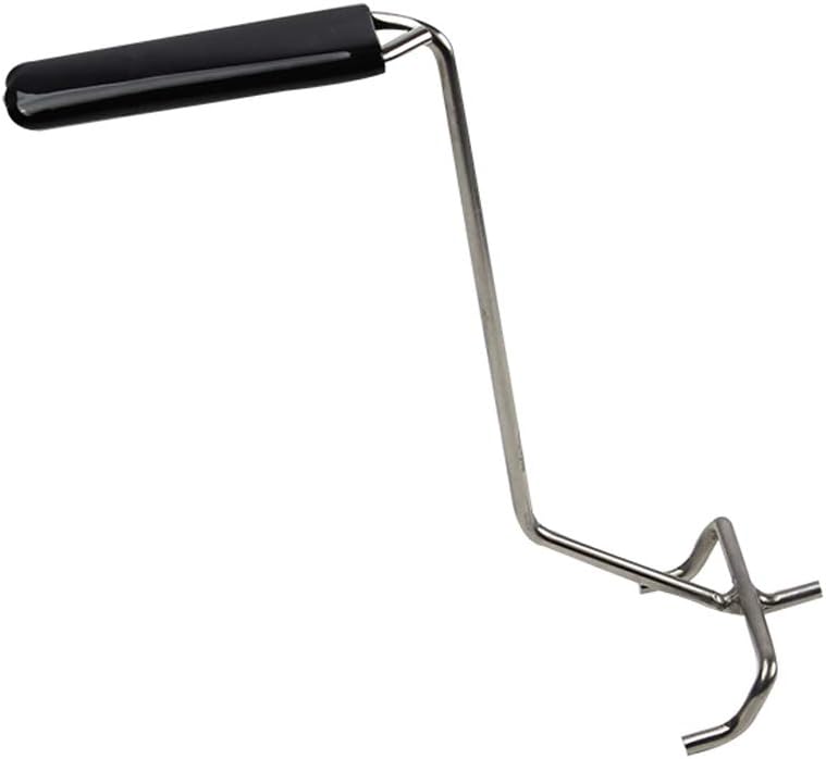 WRKAMA BBQ Grate Lifter and Cast Iron Grid Lifter Charcoal Grill Grate Lifter BGE Kamado Joe Weber Primo Pit Boss Vision Napoleon BBQ Smoker Grill Accessories