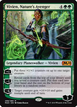 mtg vivien cards Amazon.com: Magic: The Gathering - Vivien, Nature's Avenger - Foil  Planeswalker Deck Exclusive