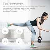 SRJQXH 4 Stück Doppelseitige Gliding Discs, Sliders Fitness, Fitness Disc Slides für Fitnessstudio, Training, Bauchmuskeln, Yoga, Pilates, für Teppich, Fliesen, Laminat, Holzboden(17.5 cm)