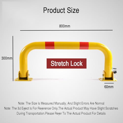 Barre anti-collision en U pliable et réfléchissante 800 mm - 2