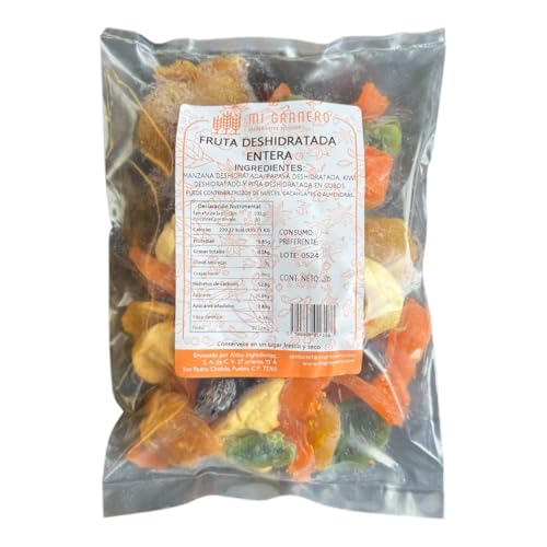 Consejos para Comprar Frutas al mejor precio. 30 Fruta mixta deshidratada entera 1 kilo frutos secos