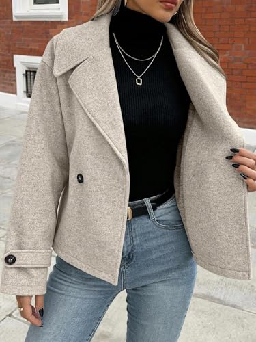 Chic Light Grey Casual Jacket for Women - Perfect for Fall and Winter Adventures! - Image 7