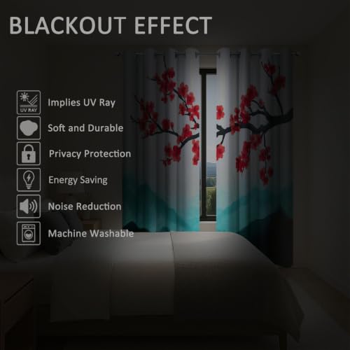 Rideaux de fenêtre d'effet 3D polyester isolation thermique chambre - 5