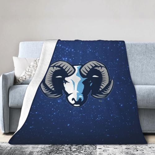 Uri University of Rhode Island Rams Ultra-Soft Micro Fleece Blanket Soft Comfortable Flannel Blanket Available for Bed Couch Living Room