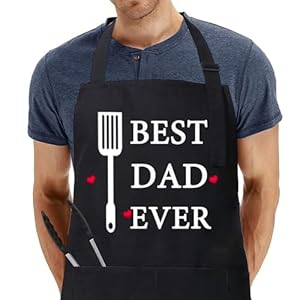 umboom Personalisierte Best Dad Ever Kochschürze