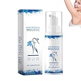 Dainty Haarentfernungsspray, Dainty Removedor De Vello Spray, Enthaarungsspray, Haarentfernungsschaum, Enthaarungsschaum, Schmerzfreies Haarentfernungsspray für Männer und Frauen, 60ml (1)