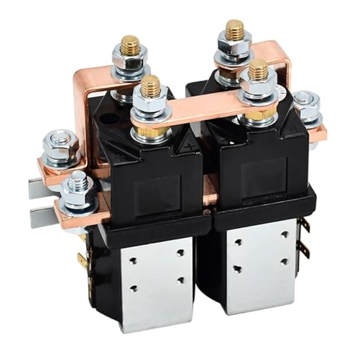 Ficha técnica COKYIS Interruptor de polaridad inversa del solenoide de cambio de motor compatible con SW202 80V bobina 400A contactor de inversión carrito de golf - Fernando Cortés