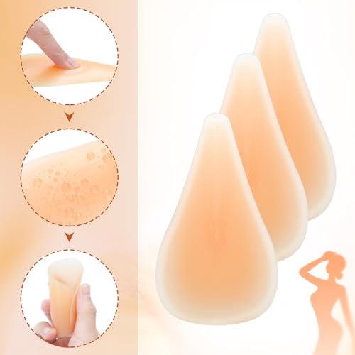Image of Geyoga 8 Pcs Toe Concealer Seamless Hider Reusable Silicone Anti Cover Insert Guard for Women Girls